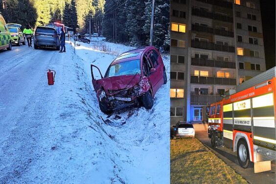 Mrtvá auto neřídila, požár vznikl kvůli spánku